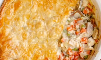 New Recipe - Turkey Pot Pie with Puff Pastry New Recipe - Turkey Pot Pie with Puff Pastry