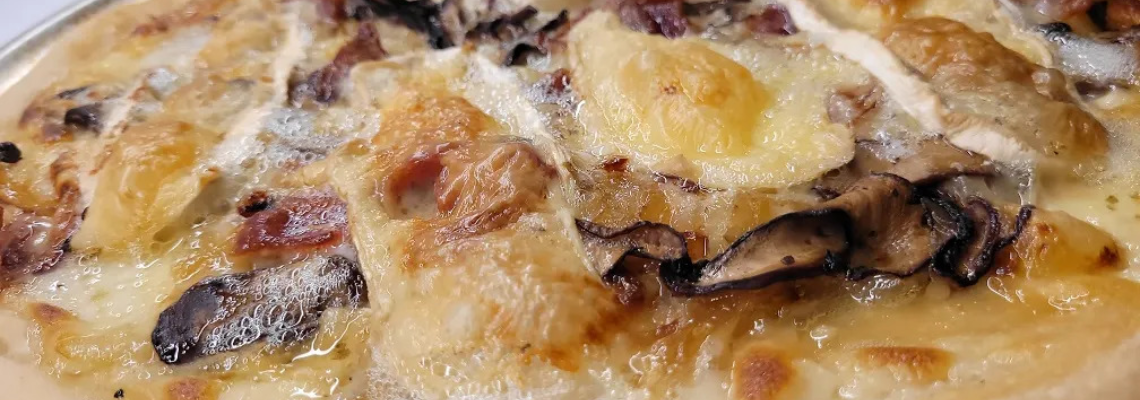 New Recipe! Mushroom & Carmelized Onion Pizza! New Recipe! Mushroom & Carmelized Onion Pizza!
