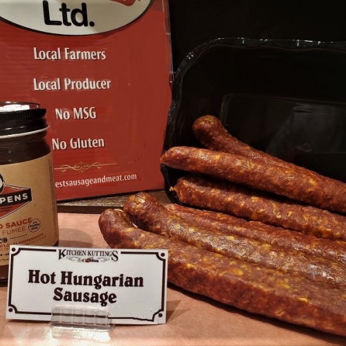 Hot Hungarian Sausage (per lb.)  Hot Hungarian Sausage (per lb.)