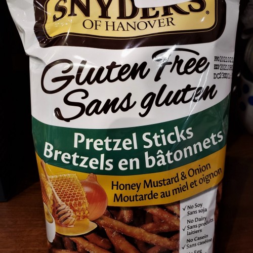 Gluten Free Honey Mustard and Onion Pretzels Gluten Free Honey Mustard and Onion Pretzels